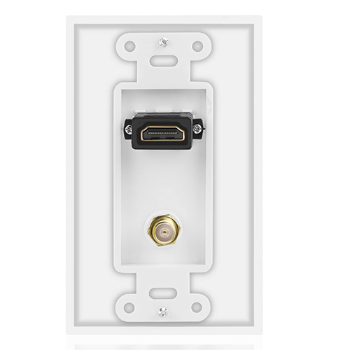 I-COAX HDMI Wall Plate